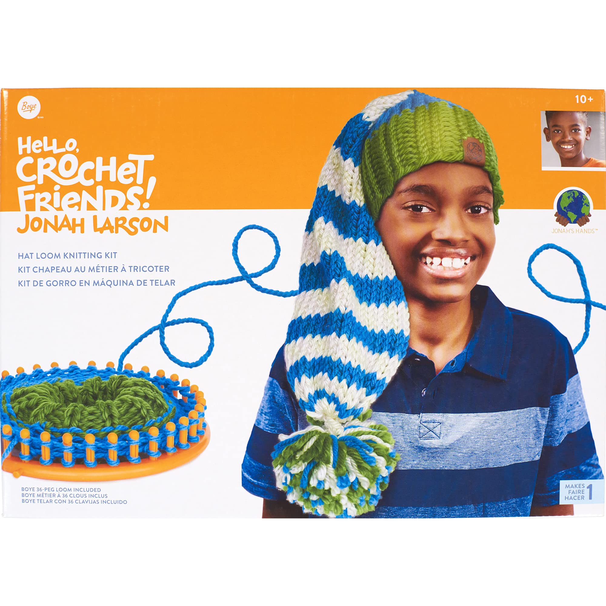 Amazon.com: Simplicity 43-40023 Jonah's Hands DIY Hat Beginners